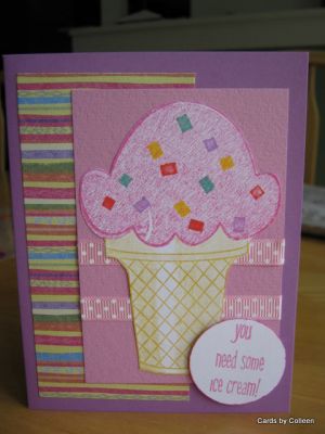 You Need some Ice Cream
Bubble Gum Ice Cream, yum!
