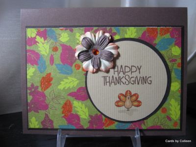 Happy Thanksgiving Turkey
I love the little turkey that comes with this set!

