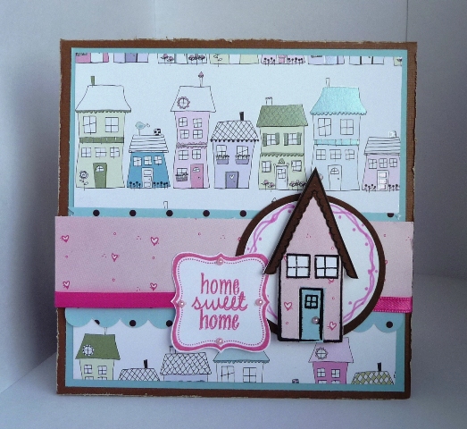 Home Sweet Home
My first try at paper piecing with my stamps, love it!
