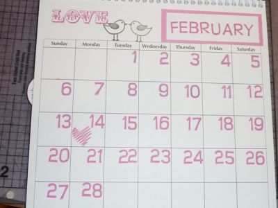 Calendar Page
The new stamp set worked perfect for a February page in a scrapbook calender I made for my M-I-L for Christmas
Keywords: basic4abc