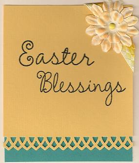 Easter Wishes (card inside)
