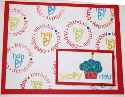 I used Happy2beCirlces, and for the cupcake, I used HappyBirthday2U
