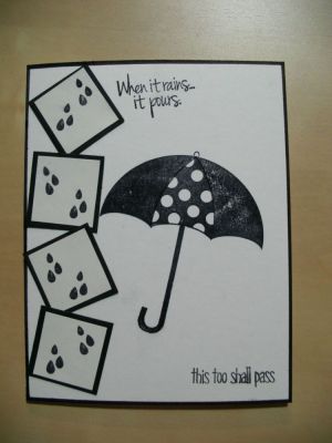 When it rains
Not enthralled with this one, but it is the first time I've used this set!
