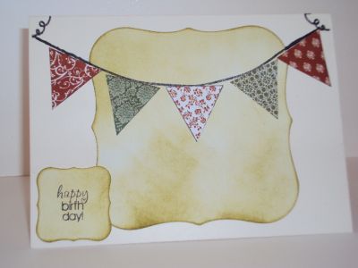 A birthday card
