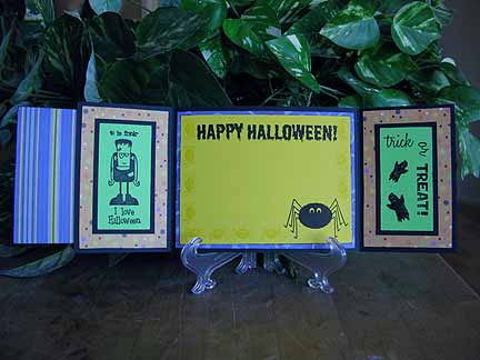 Boo Ghost inside of card
