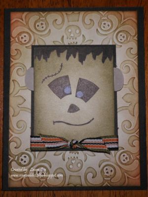Frankenstein Card
Frankie made with spooky2scare
Keywords: spooky2scare
