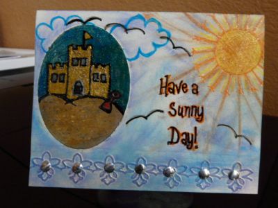 Sunny Day
Made with the Summer4Fun stamps, along with the birds and clouds from the kites2fly set.

