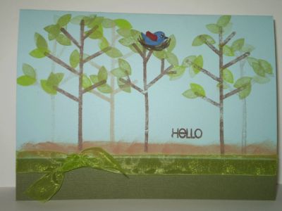 I used both the tree and the branch to create a forest.

