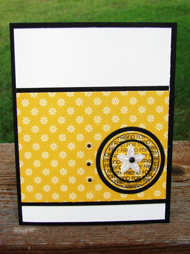 Friend
The Stamps of Life Stamps:sentiments4circles
Flower and brad: Creative Impressions
Pearls:Kaier Craft
Ink:Clearsnap
Keywords: sentiments4circles