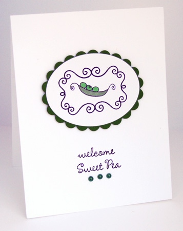 Welcome Sweet Pea
Stamps: The Stamps of Life (Sweet4Babies)
Keywords: Sweet4Babies