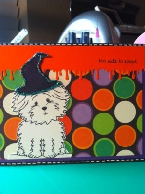 Too Cute to Spook
Cookie is ready for Halloween and Trick or Treating!!
Keywords: cookie, spooky2scare