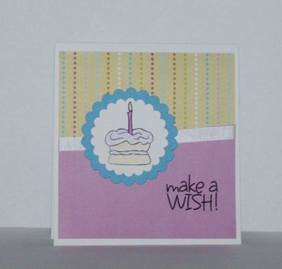 Make a Wish
exterior view of Make a Wish card
Keywords: cupcake wish birthday 