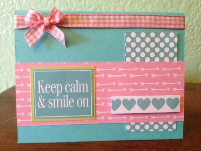 Keep Calm & Smile On
Sweet & Simple design by Fayleen Tonkin
