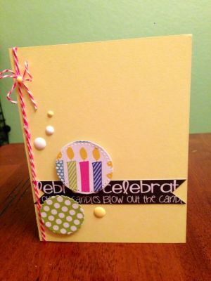 Celebrate...blow out the candles!
