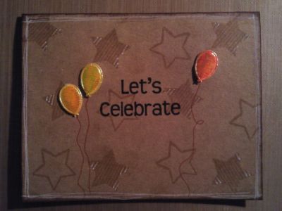 Let's Celebrate Card
Love, love, love the stars!! Using versemark ink, just to create a tone on tone background to pop those balloons!
Keywords: Stars, Balloons, Let's, Celebrate, Yellow, Orange, Red, Cardstock