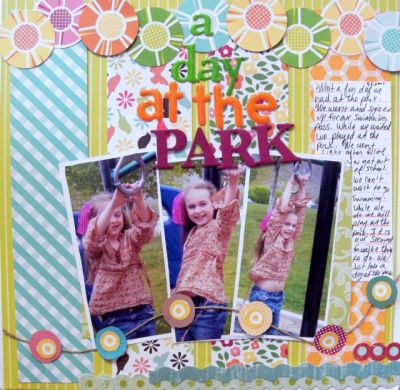 A Day at the park

Story says:
What fun we had at the park. We went ans signed up for our swim passes. While we waited for the office to open we played at the park. We went right after school. we can't wait to go swimming. While we wait we will play at the park. It is our second favorite thing to do. We just love a day at the park 
Keywords: lines2journal