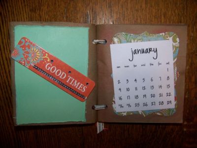 My Bag Book Calendar gift for childcare clients
