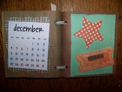 My Bag Book Calendar gift for childcare clients

