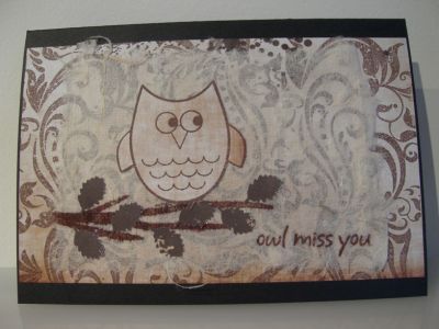 owl miss you
