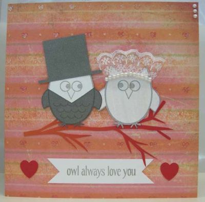 owl always love you
A friend ask me to make a special wedding card with owls
Keywords: owls love