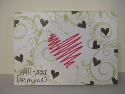 Will you be mine?
