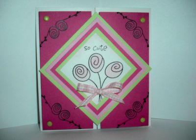 So Cute
Tri-Fold Card
