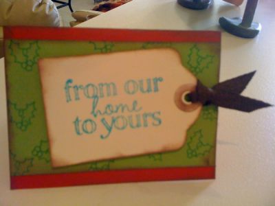 Made From Scratch-Front of card
