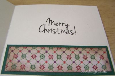 From Our Family to Yours (Inside of card)
