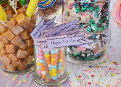 Birthday Candy Bar - 2
I used the Birthday2Celebrate to create the flags.  Click on the image to see a bigger picture.
You can view more pictures on my blog: http://www.justyolie.com/2012/04/happy-belated-birthday-to-me.html 
Keywords: birthday2celebrate