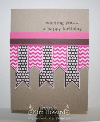 *Wishing You a Happy Birthday
Card details:
Stamps: Daisies2Garden and Banners2Cut from The {Stamps} of Life
Cardstock: Confetti White, Paint the Town Pink, Crumb Cake, Chocolate Chip
Inks: Color Box by Stephanie Barnard in Chocolate and Guava
Embellishments: Sizzix Framelits Banners #2
Keywords: banners2cut daisies2garden