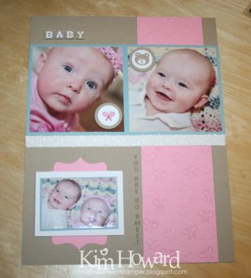 Baby
scrapbook page I did of my friends twins using the new onesie4baby set
Keywords: onesie4baby standup4sentiments