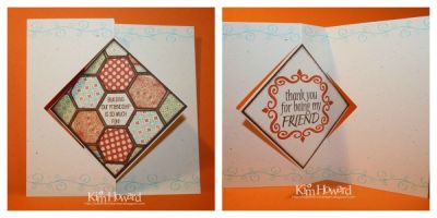 Thank you Friend
Card details:
Stamps: Messages4Friends, Quick2Border and Hexagons2Love from The {Stamps}of Life
Cardstock: Confetti Cream, Chocolate Chip, My Mind's Eye Stella Rose
Inks: Color Box by Stephanie Barnard-Chocolate, Really Rust
Embellishments: Sizzix Diamond Flip-its card
Keywords: messages4friends quick2border hexagons2love