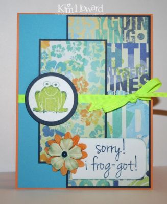 I fro-got!
Keywords: sayings4froggy