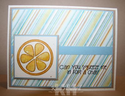 *Squeeze Me
Card details:
Stamps: Lemonade2drink from The {Stamps} of Life
Cardstock: Crumb Cake, Baja Breeze, Confetti Cream, My Mind's Eye Be Amazing
Inks: Color Box by Stephanie Barnard- Chocolate and Mustard
Embellishments: Stephanie Barnard Sprinkles Chunky Glitter, SparkleNSprinkle dimensional glue
Keywords: Lemonade2drink