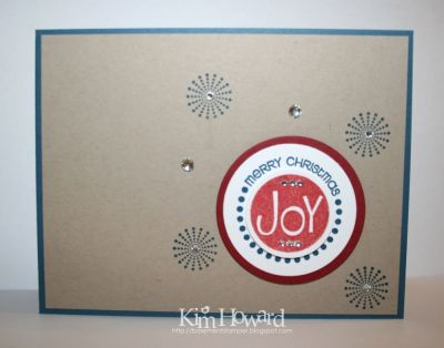 *Joy
I've embossed the joy sentiment in the circle with clear embossing powder.
Keywords: Trees4Christmas Back2Basics