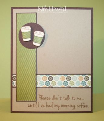 Morning Coffee
Used the little coffee cups from coffee4two on this 
Keywords: humor4women coffee4two