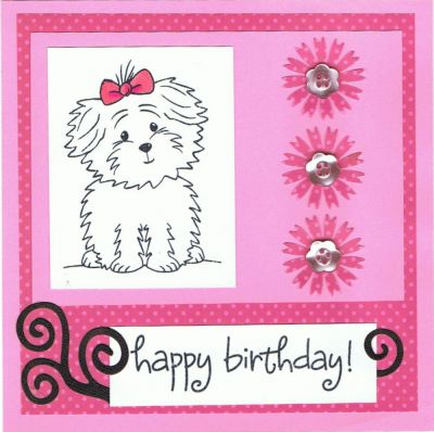DT Card for Stamping Vacation
Got introduced to The stamps of life through my DT position at Stamping Vacation, they are our sponsor for January 2011, and I just adore this birthday4cookie set I've gotten to use for this months work, and have now joined the club cos I love these sets so much!
Keywords: birthday4cookie