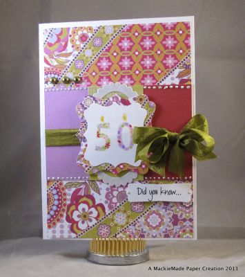 Big 50
Made this card for one of my bestie friends who has got the big 50 this week!
Keywords: numbers4cake greetings4birthday