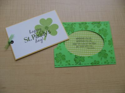 Happy St. Patty's - pull out
Keywords: shamrocks4us