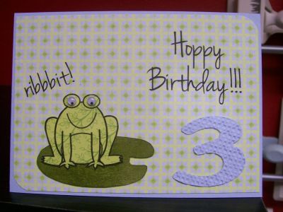Hoppy Birthday Matteo
I made this for my grandson Matteo's 3rd birthday .. where did the time go ???
