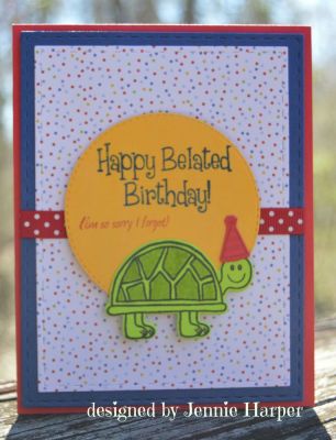 Happy Belated Birthday
