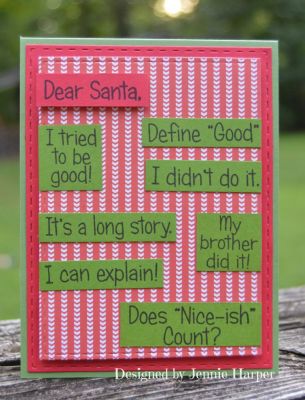 Dear Santa
Keywords: sayings4santa patterns4santa