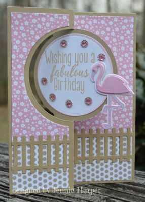Fabulous Birthday
Keywords: SizzixFlowersFence Flip-its
