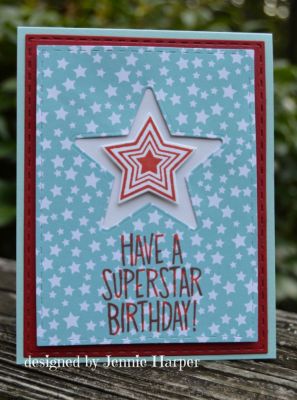 Superstar Birthday
Keywords: starsdies, sizzix