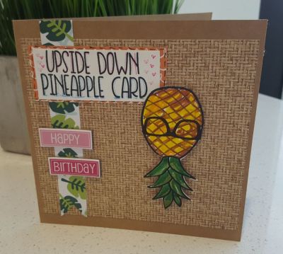 Upside down pineapple for Teri
