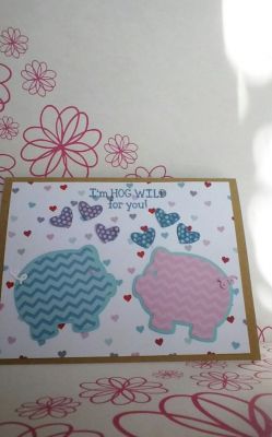 Piggy love for husband
