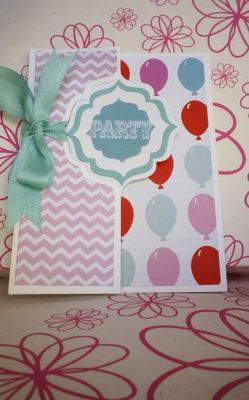 Party Birthday card- outside

