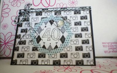 Happy Birthday to Clay- outside (photographer:) )
Only used one die from Regal flip its, and then framelets. Used reverse of regal frame die and washi tape to mask off the flame portion of my TSOL numbers stamps, pretty pleased with result. 
