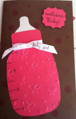 Welcome Baby
I used the butterfly folder for the bottom of the bottle
Keywords: sweet4babies onesie4baby Baby