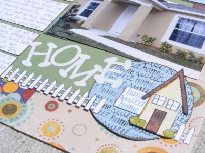Home scrapbook page

